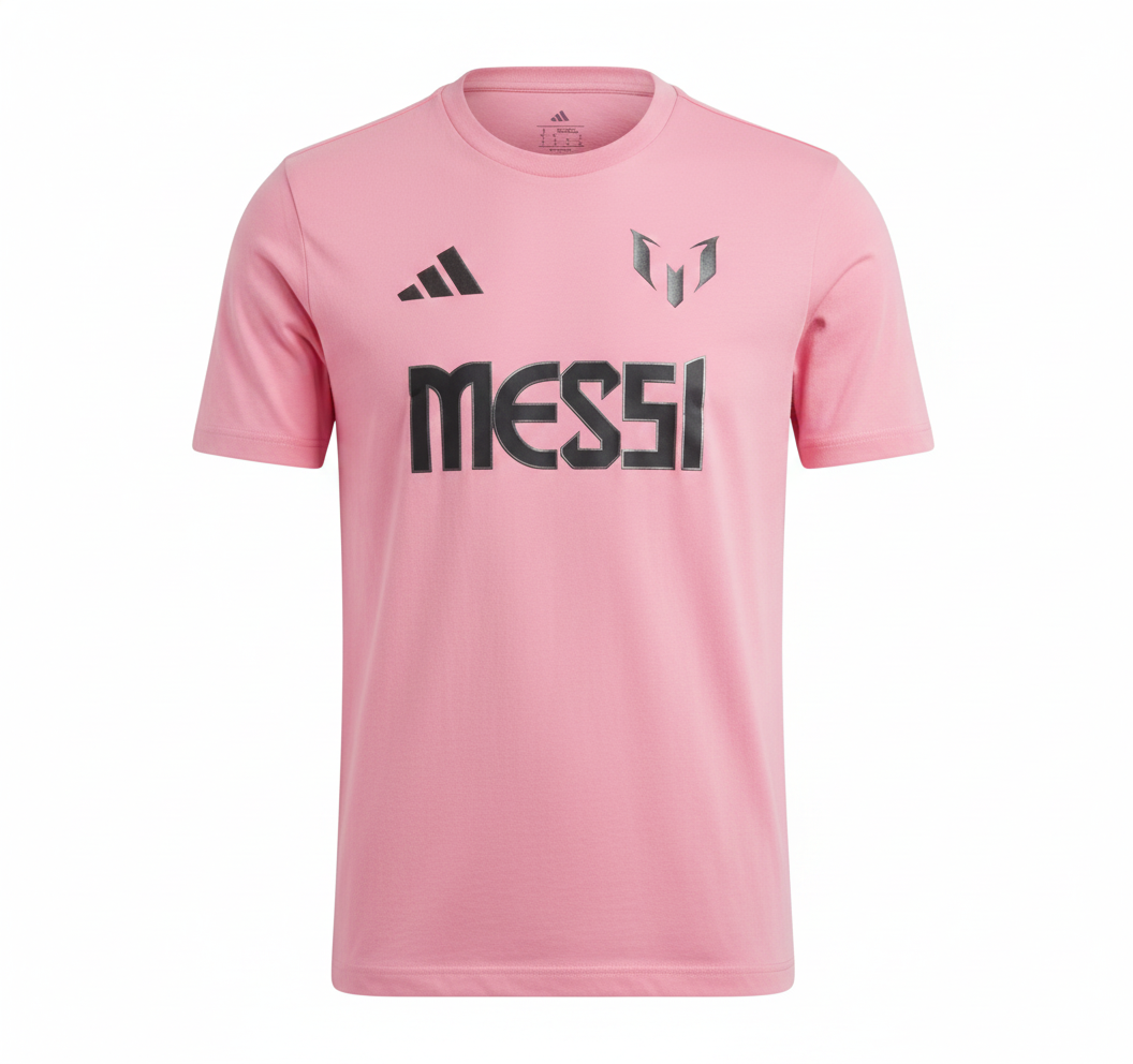 Adidas Messi T-Shirt Pink 2025