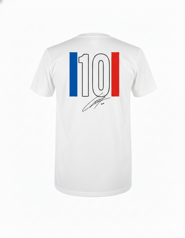 Apline Kids Pierre Gasly T-Shirt White 2023 - Fanwear
