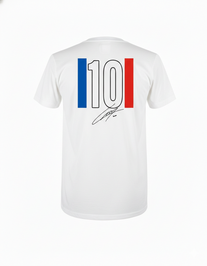 Apline Kids Pierre Gasly T-Shirt White 2023 - Fanwear