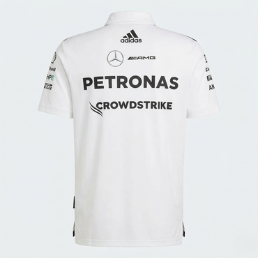Mercedes-AMG Petronas Formula 1 Team Men's Polo Shirt White 2026 - RP Teamwear