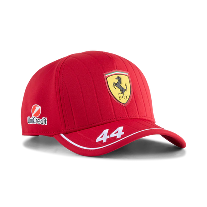 Scuderia Ferrari Kids Lewis Hamilton Dark Cherry Cap 2025-RP Teamwear