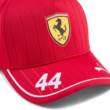 Scuderia Ferrari Kids Lewis Hamilton Dark Cherry Cap 2025-RP Teamwear