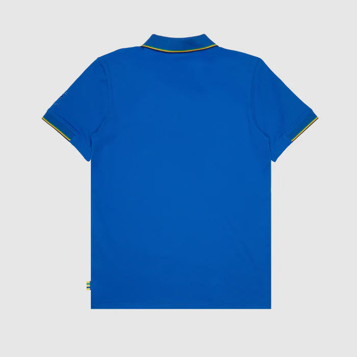 Ayrton Senna Men's Helmet Polo Blue 2026 - Fanwear