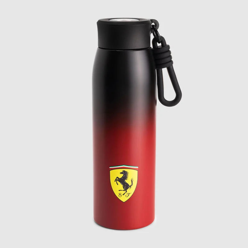 Scuderia Ferrari Race Water Bottle 600ML Red 2025 Official F1 Lifestyle Accessory - Fanwear