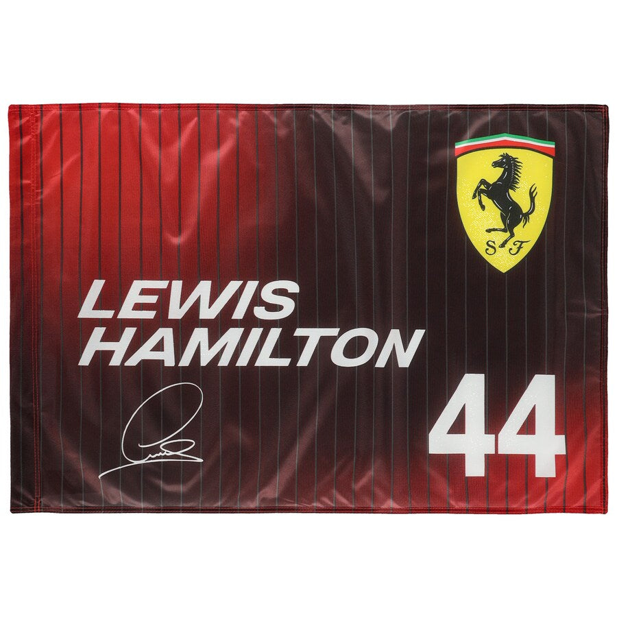 Scuderia Ferrari Fanwear Lewis Hamilton Flag 60x90 cm - 2025