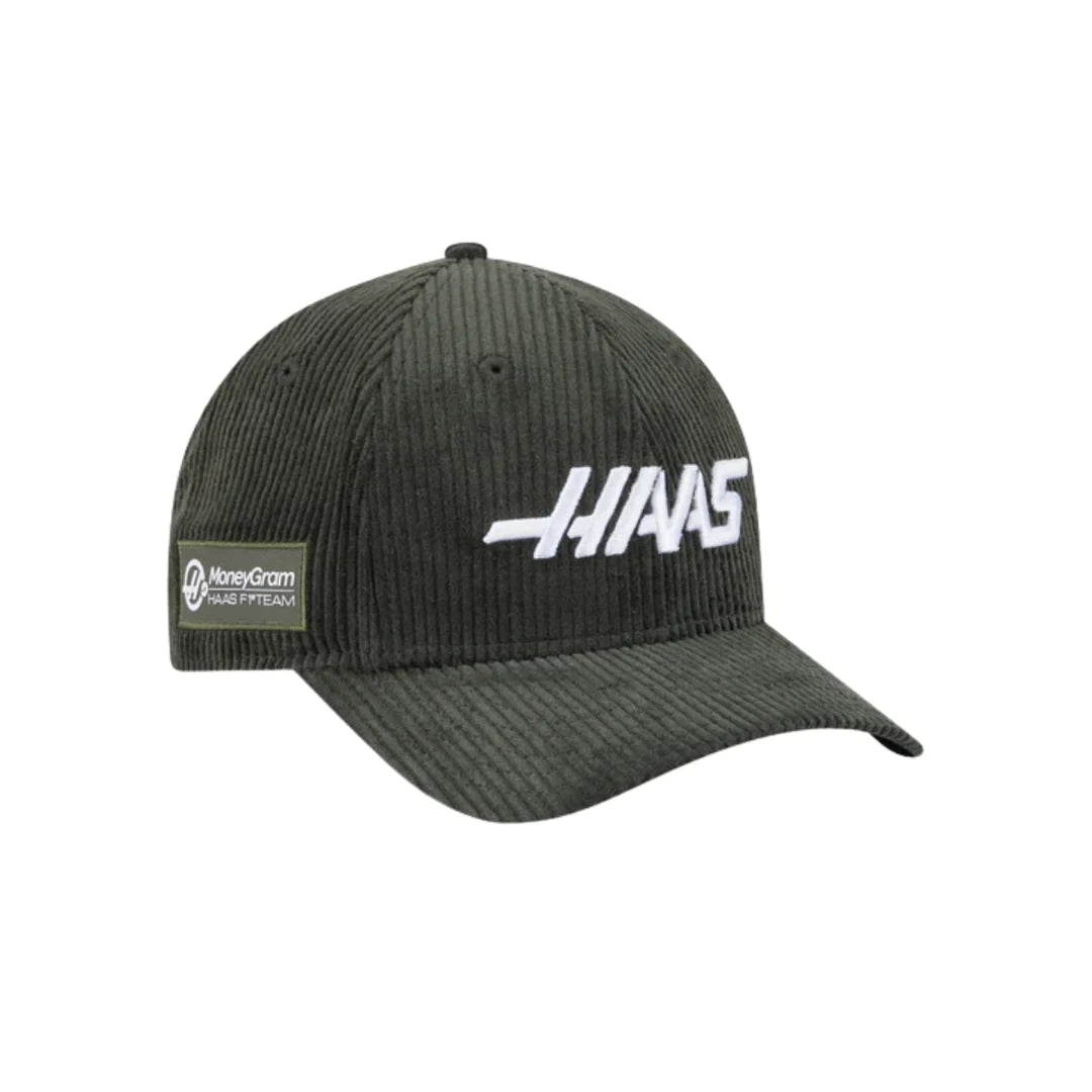 Haas F1 Cord Cap Green 2025-Fanwear