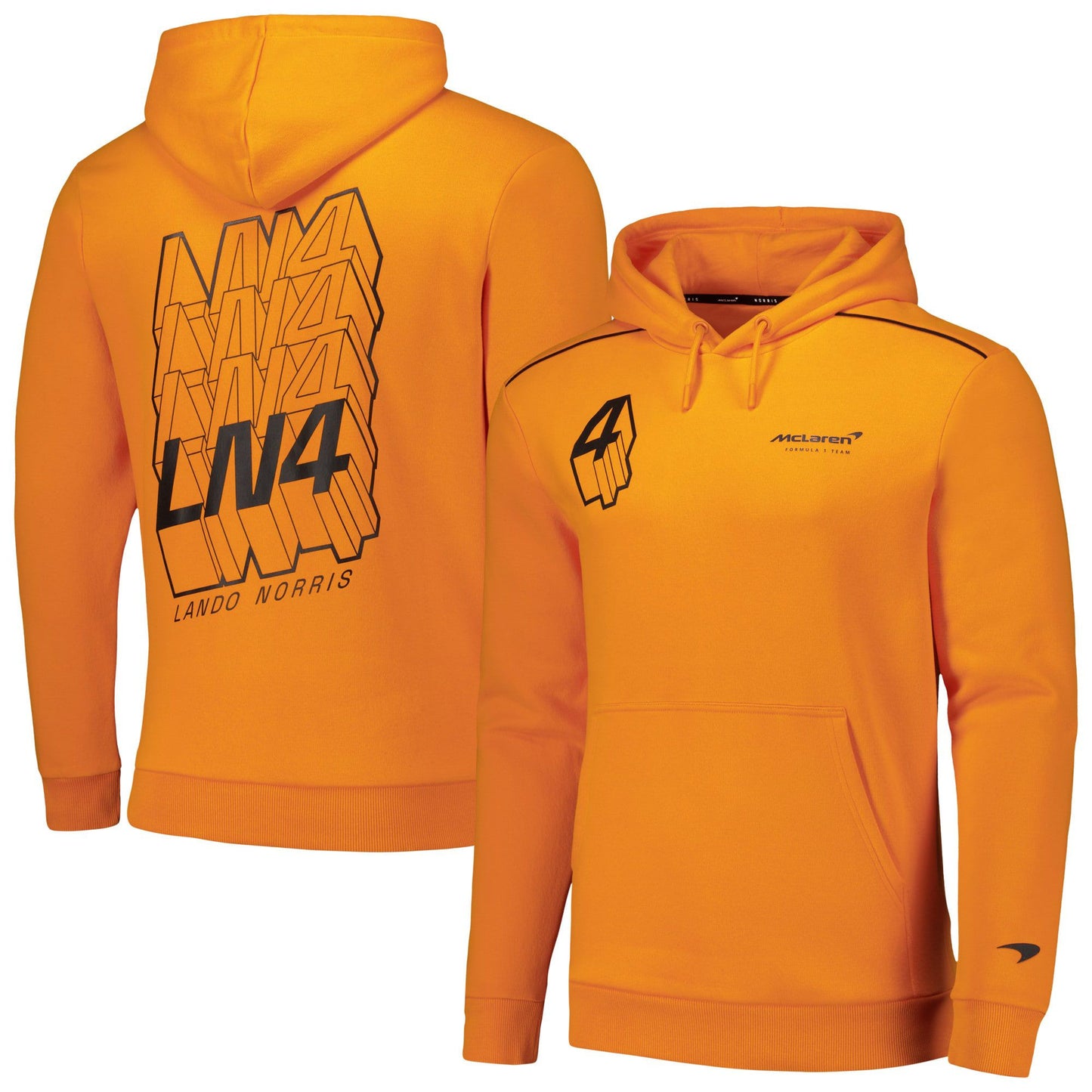 Mclaren Kids Core Driver Hoodie Lando Norris Autumn Glory 2025-Fanwear