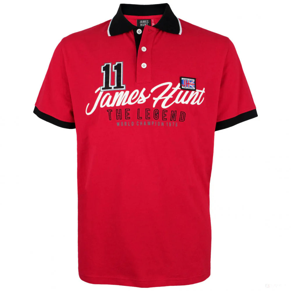 James Hunt Polo Zandvoort Red-Fanwear