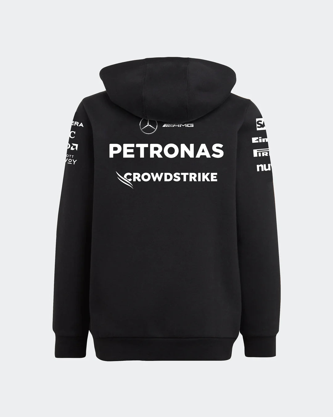 Mercedes Men's Team Hoodie Black 2025-RP Teamwear
