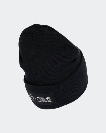 Mercedes Men's Cuff Beanie Black 2025 OSFM-Fanwear