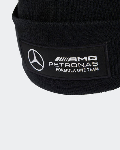 Mercedes Men's Cuff Beanie Black 2025 OSFM-Fanwear