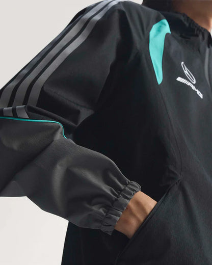 Mercedes-AMG Petronas Formula 1 Team Men's Rain Jacket Black 2026 - RP Teamwear
