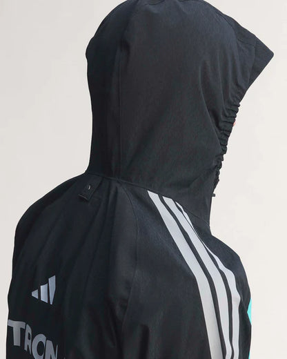 Mercedes-AMG Petronas Formula 1 Team Men's Rain Jacket Black 2026 - RP Teamwear