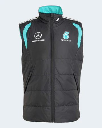 Mercedes-AMG Petronas Formula 1 Team Men's Performance Vest Black 2026 - RP Teamwear