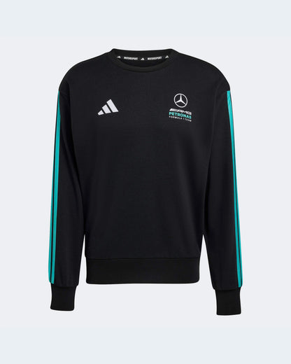 Mercedes-AMG Petronas Formula 1 Team Men's DNA Sweatshirt Top Black 2026 - Fanwear