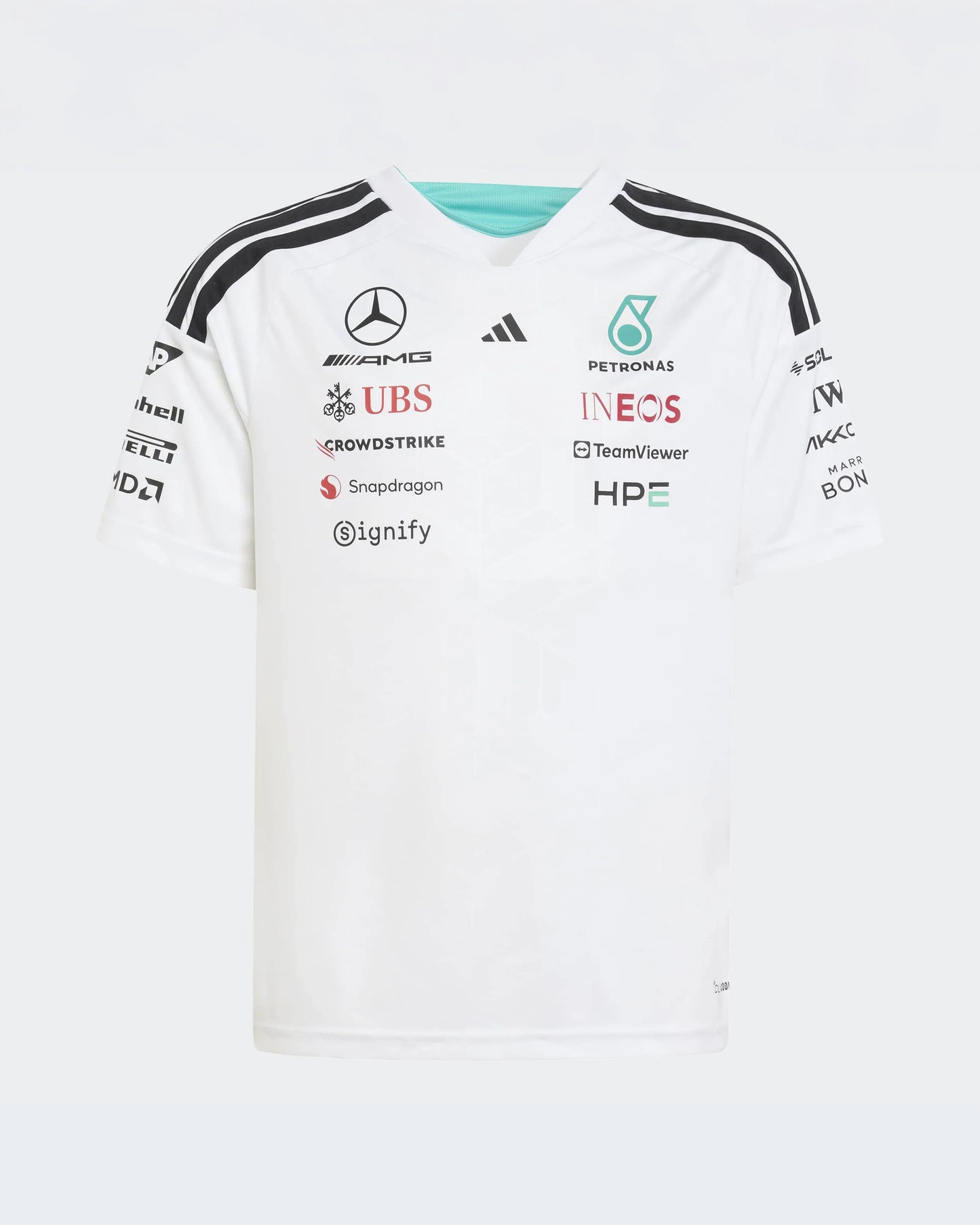 Mercedes-AMG Petronas Formula 1 Team Men's Driver Jersey White 2026 - RP Teamwear
