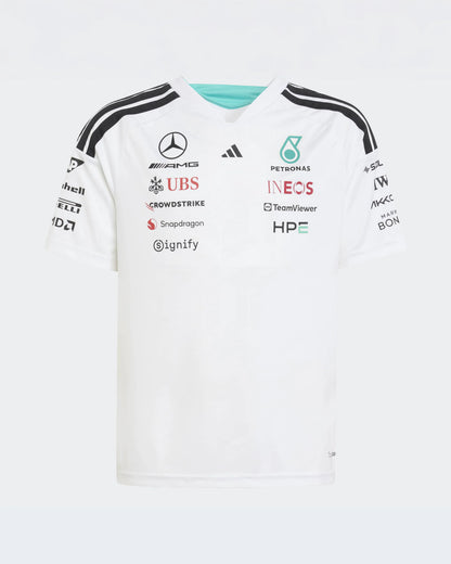 Mercedes-AMG Petronas Formula 1 Team Men's Driver Jersey White 2026 - RP Teamwear