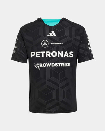 Mercedes-AMG Petronas Formula 1 Team Kids Driver Jersey Black 2026 - Rp Teamwear