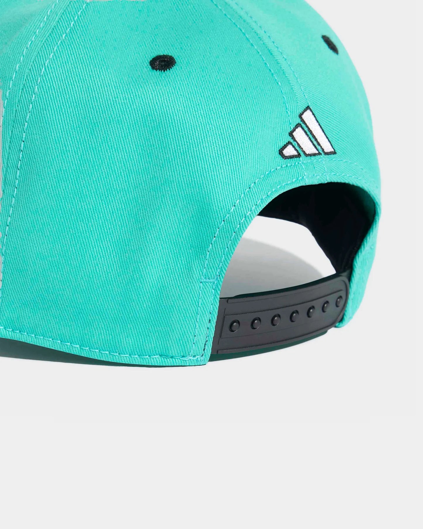 Mercedes F1 Team Las Vegas Snapback Cap Teal 2025 - Fanwear