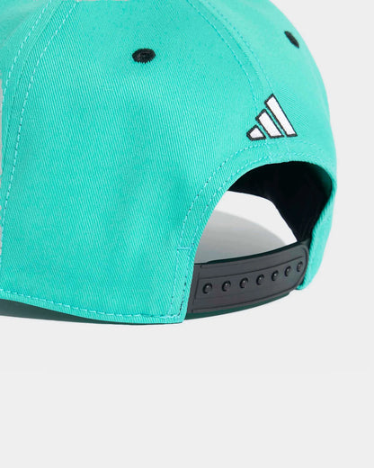 Mercedes F1 Team Las Vegas Snapback Cap Teal 2025 - Fanwear