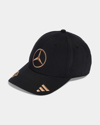 Mercedes Women's Special Edition George Russel Vegas Cap Black 2025 OSFW-RP Teamwear