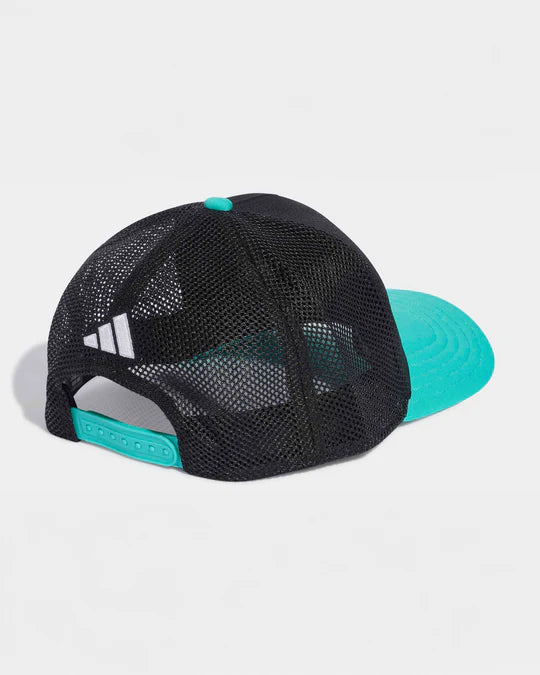 Mercedes-AMG Petronas Formula 1 Team Trucker Cap Black/Teal 2026 - Fanwear