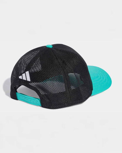 Mercedes-AMG Petronas Formula 1 Team Trucker Cap Black/Teal 2026 - Fanwear