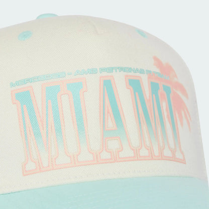 Mercedes-AMG Petronas Formula 1 Men's Special Edition Miami Trucker Cap 2026 - Fanwear