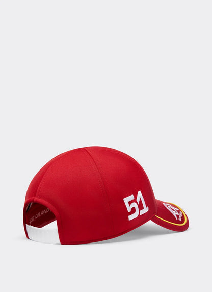 Scuderia Ferrari Team Baseball Cap 51 Red 2025-RP Teamwear