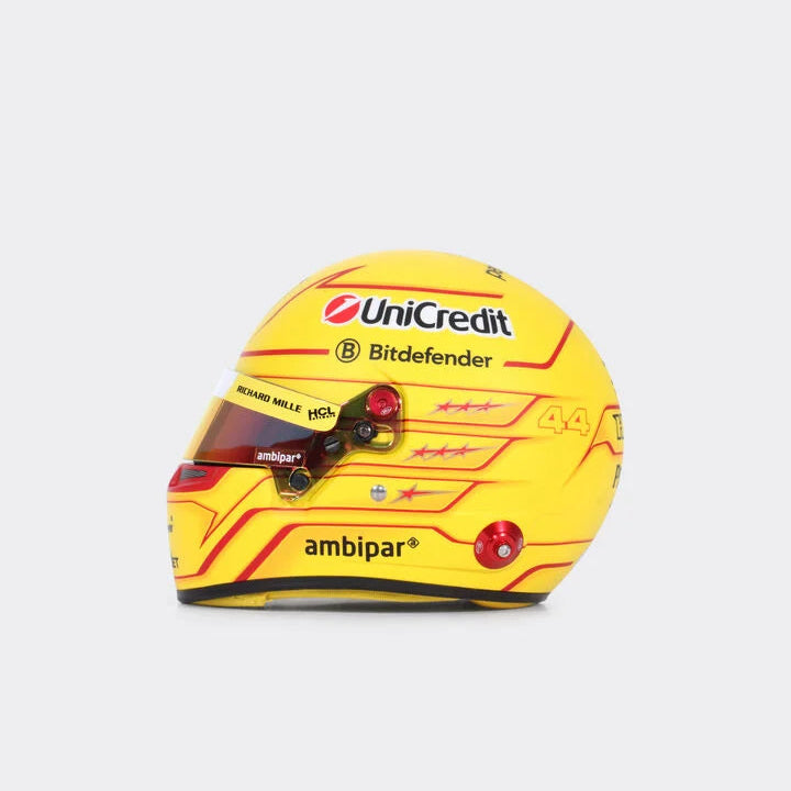 Scuderia Ferrari Lewis Hamilton 1:2 Scale Mini Helmet 2025 - Fanwear