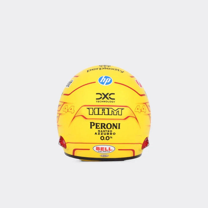 Scuderia Ferrari Lewis Hamilton 1:2 Scale Mini Helmet 2025 - Fanwear