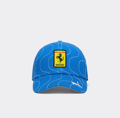 Scuderia Ferrari Special Edition Monza Baseball Cap Blue 2025-RP Teamwear