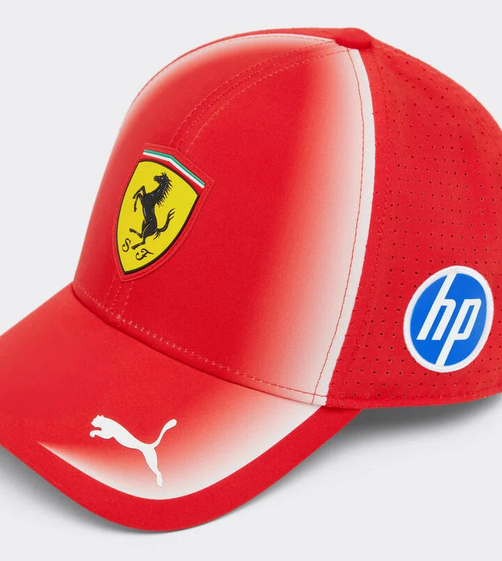 Scuderia Ferrari Kids Team Baseball Cap Red 2026 - RP Teamwear