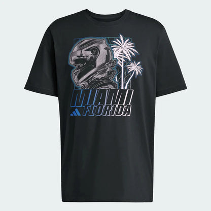 Adidas Men's Special Edition Miami Floral T-Shirt Black 2026 - Fanwear