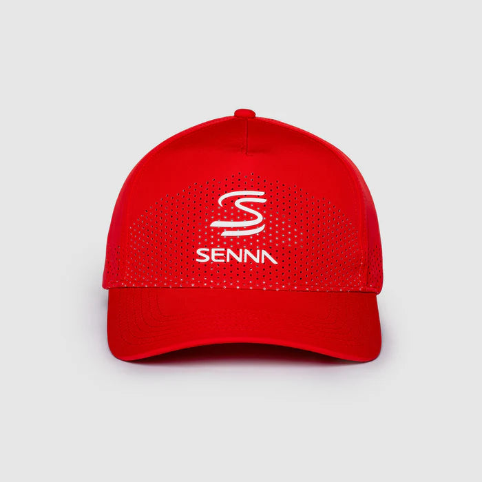 Ayrton Senna Leisure Cap Red - Fanwear