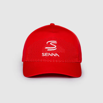 Ayrton Senna Leisure Cap Red - Fanwear