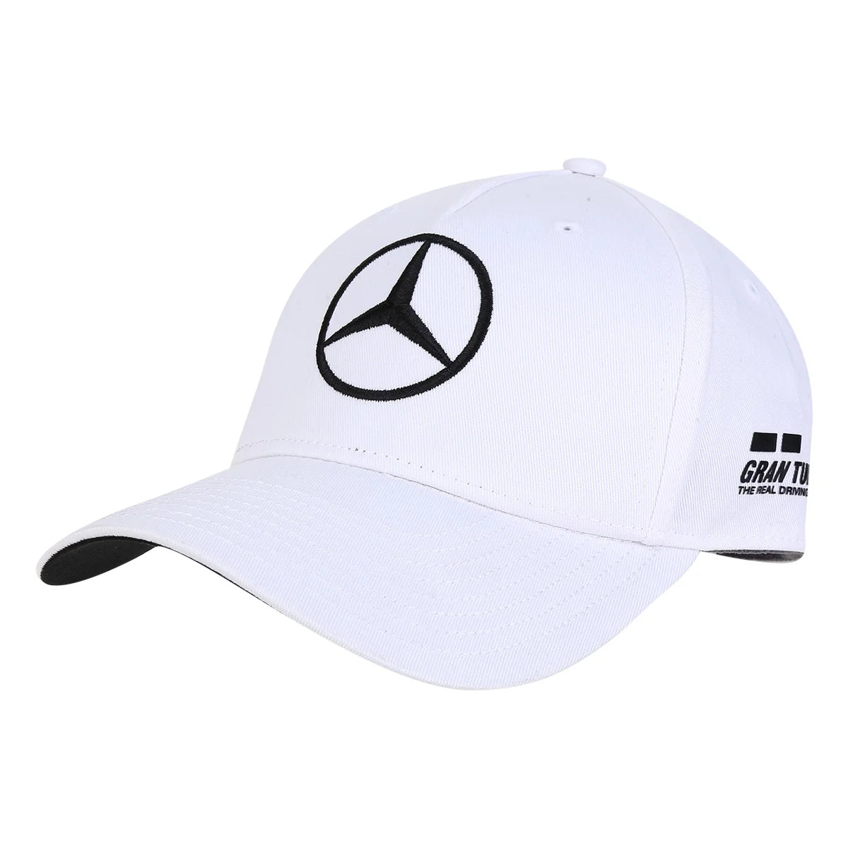 Mercedes-AMG Petronas Motorsport Kids Lewis Hamilton Driver Cap Baseball 2018 White-RP Teamwear