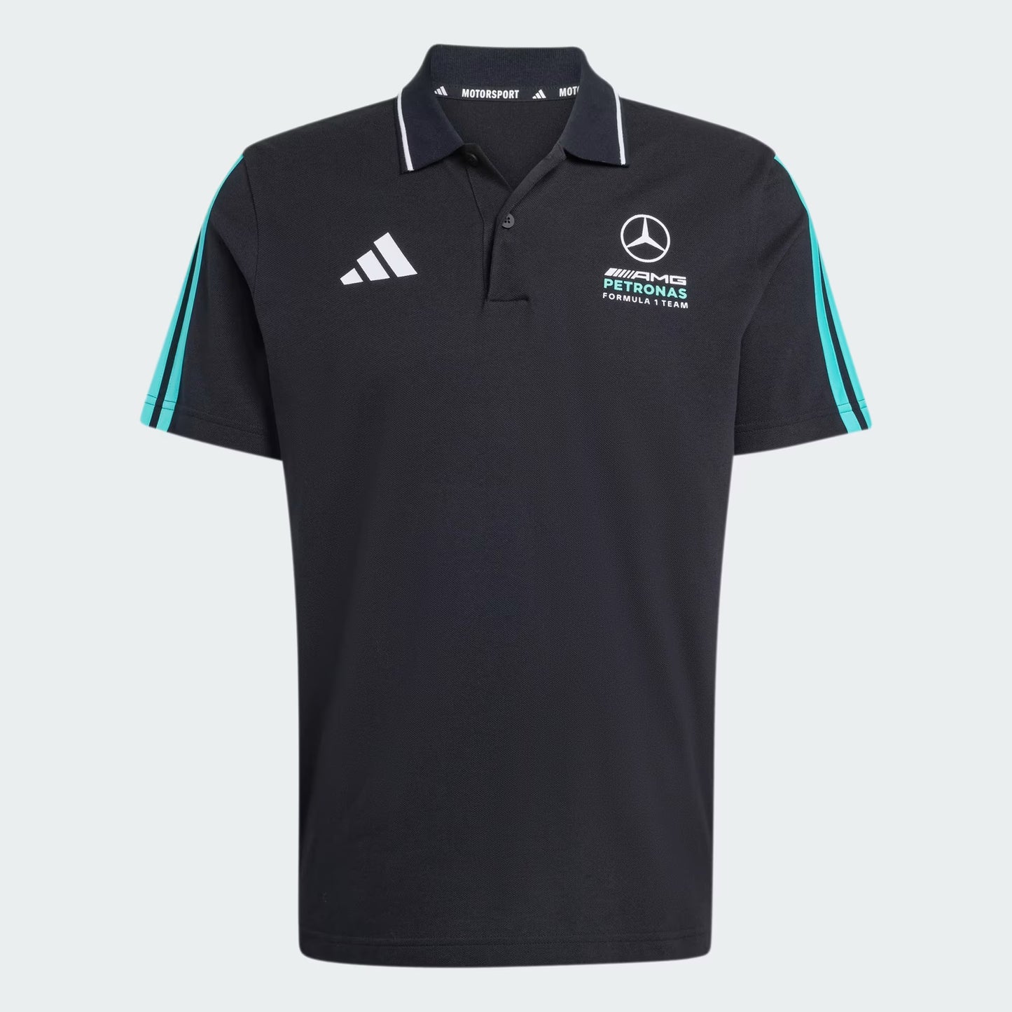Mercedes-AMG Petronas Formula 1 Team Men's DNA Polo Shirt Black 2026 - Fanwear