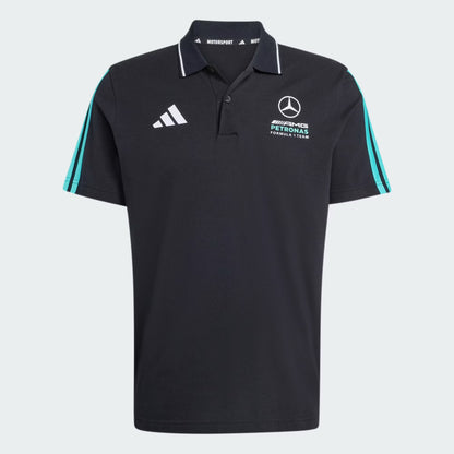 Mercedes-AMG Petronas Formula 1 Team Men's DNA Polo Shirt Black 2026 - Fanwear