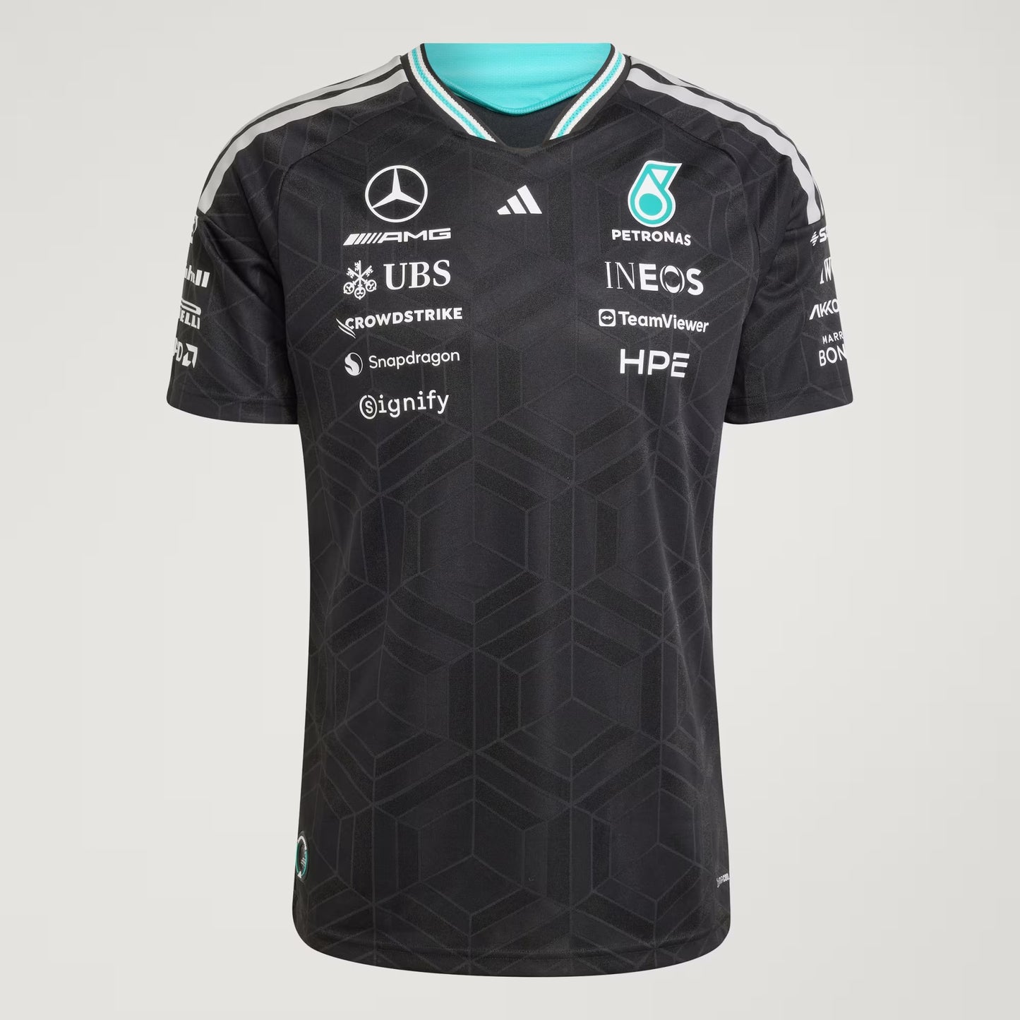 Mercedes-AMG Petronas Formula 1 Team Men's Driver Jersey Authentic Black 2026 - RP Teamwear