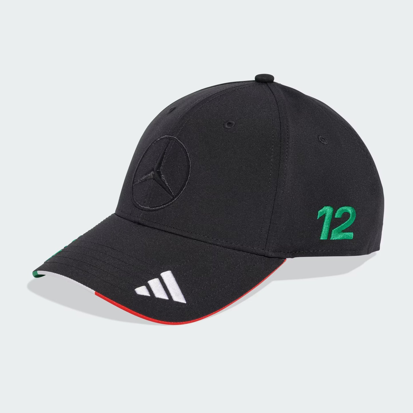 Mercedes Men's Special Edition Kimi Antonelli Monza Cap Black 2025 OSFM-RP Teamwear