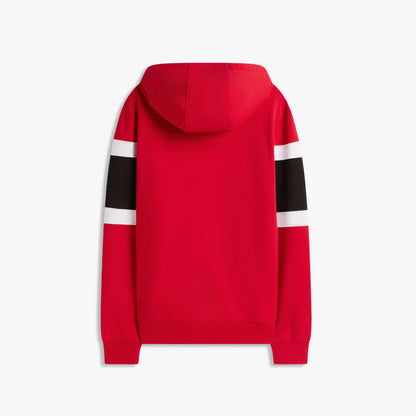 Cadillac F1 Team x Tommy Hilfiger Men's Panelled Scripd Hoodie Red 2026 - Fanwear