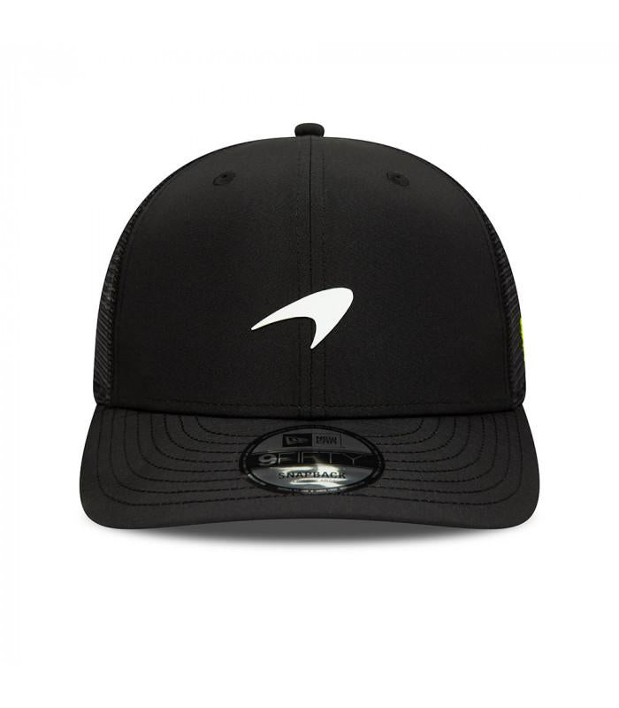 Mclaren Lando Norris Pop Logo Precurv Black Cap 2022-Fanwear