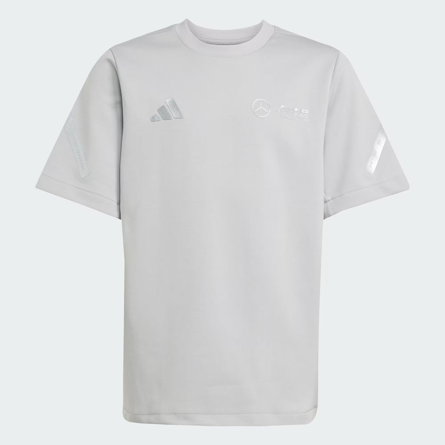 Mercedes Men's Silver T-Shirt Grey 2025-Fanwear