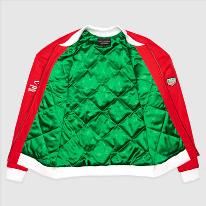 Ayrton Senna Tag Heuer Race Varsity Jacket Red 2026 - Fanwear