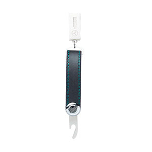 Mercedes-AMG Petronas Formula 1 Team Leather Keyring - Fanwear