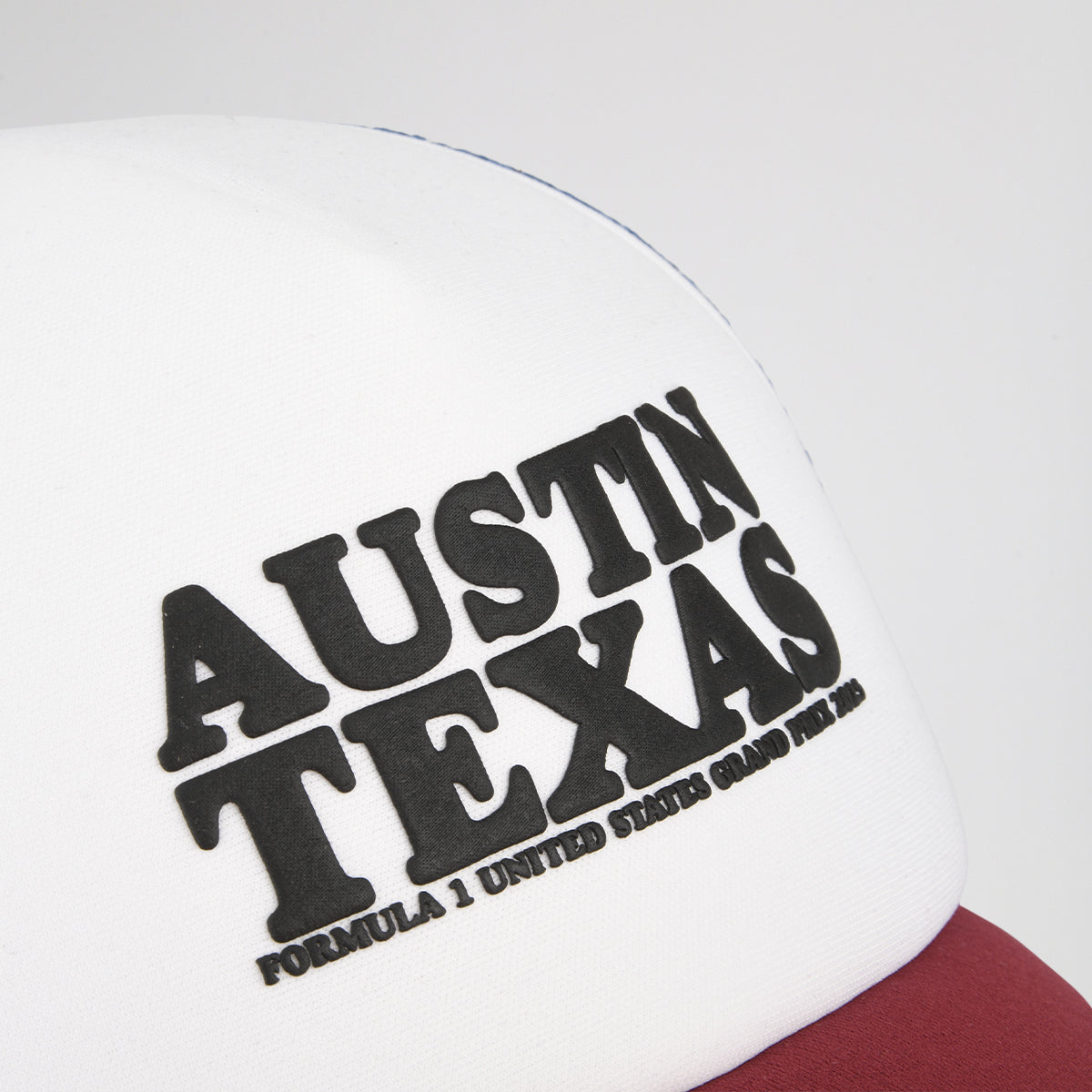 F1 Special Edition Austin Trucker Cap White Blue 2025-Fanwear