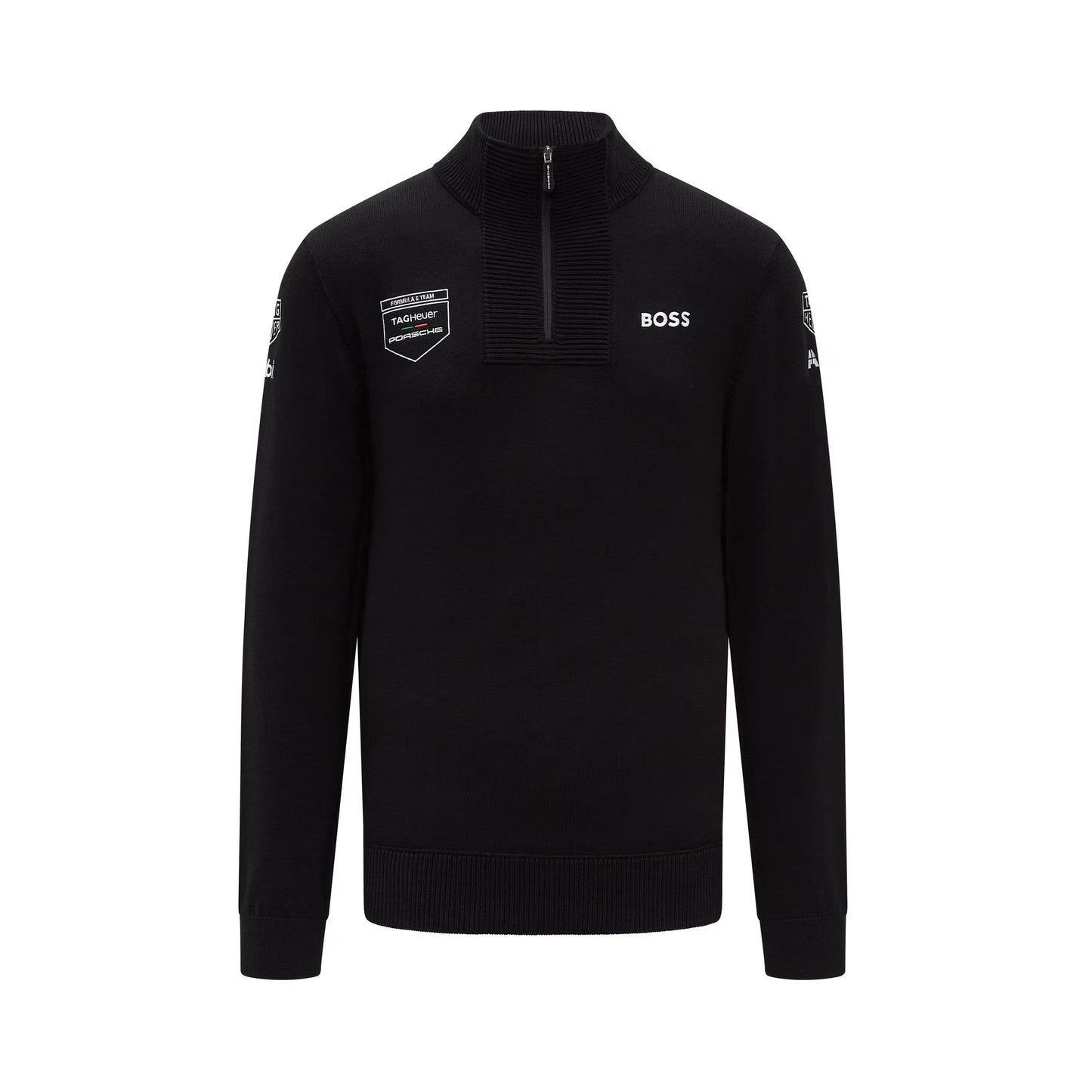 Porsche Formula E Unisex Knitted Jumper Black 2024-RP Teamwear