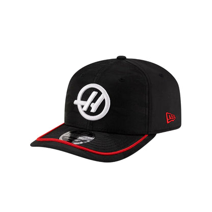 Haas F1 Camo Stretch Snap Black Sca Cap 2025-Fanwear