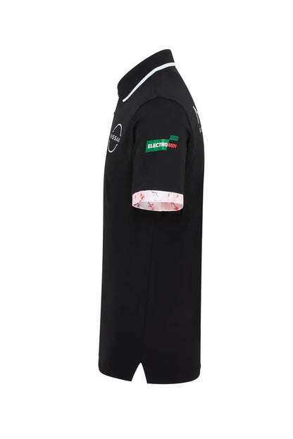 Nissan Formula E Men's Polo Black 2025-RP Teamwear